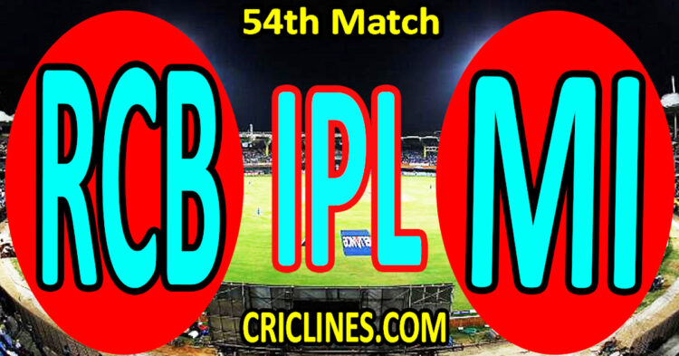 Royal Challengers Bengaluru vs Mumbai Indians-Today Match Prediction-IPL Match Today 2026-54th Match-Venue Details-Dream11-Toss Update-Who Will Win