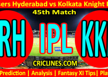 SRH vs KKR-Today Match Prediction-IPL Match Today 2026-45th Match-Venue Details-Dream11-Toss Update-Who Will Win