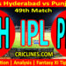 SRH vs PBKS-Today Match Prediction-IPL Match Today 2026-49th Match-Venue Details-Dream11-Toss Update-Who Will Win