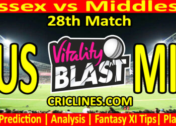 SUS vs MID-Today Match Prediction-Vitality T20 Blast 2026-Dream11-28th Match-Venue Details-Toss Update-Who Will Win