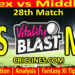 SUS vs MID-Today Match Prediction-Vitality T20 Blast 2026-Dream11-28th Match-Venue Details-Toss Update-Who Will Win
