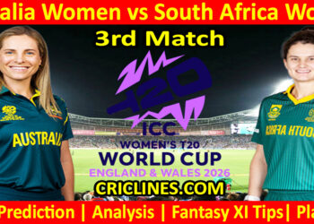 AUSW vs SAW-Today Match Prediction-Dream11-T20 World Cup 2026-3rd Match-Who Will Win