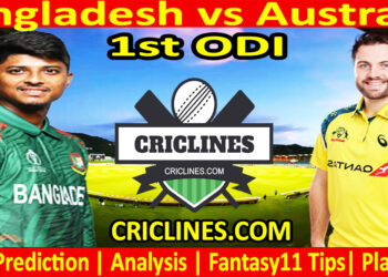 BAN vs AUS-Today Match Prediction-1st ODI-2026-Who Will Win