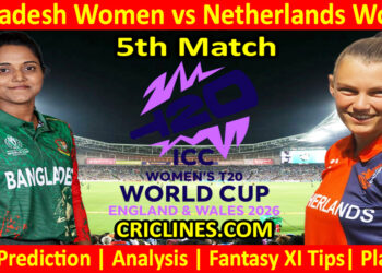 BANW vs NETW-Today Match Prediction-Dream11-T20 World Cup 2026-5th Match-Who Will Win