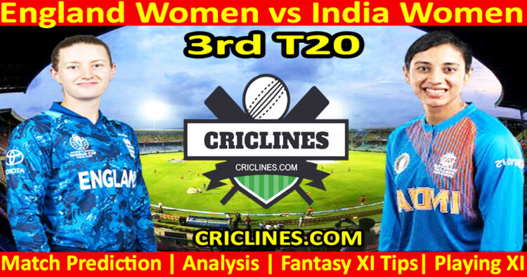 ENGW vs INDW-Today Match Prediction-Dream11-3rd T20 2026-Who Will Win