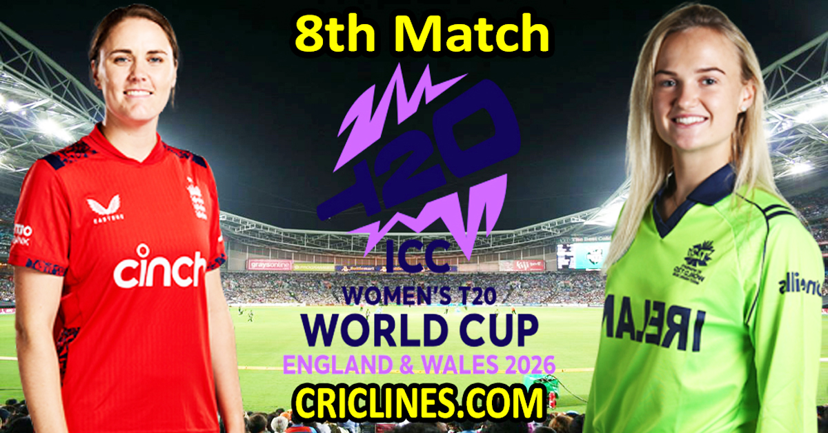 England Women vs Ireland Women-Today Match Prediction-Dream11-T20 World Cup 2026-8th Match-Who Will Win
