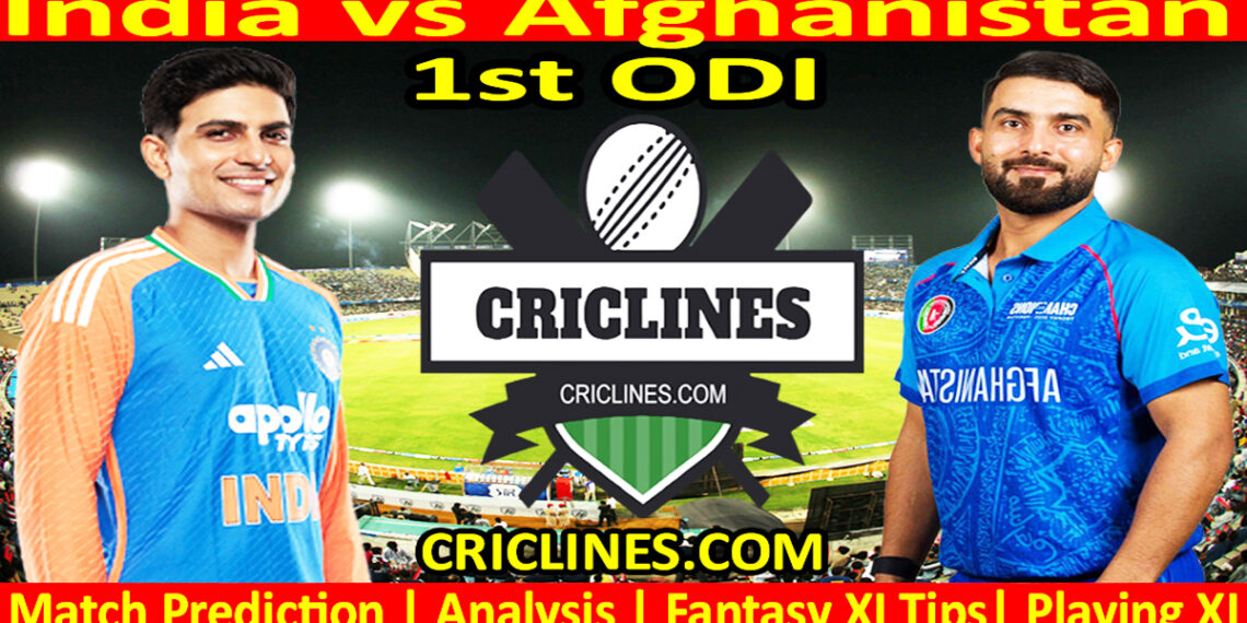 IND vs AFG-Today Match Prediction-1st ODI-2026-Dream11-Who Will Win