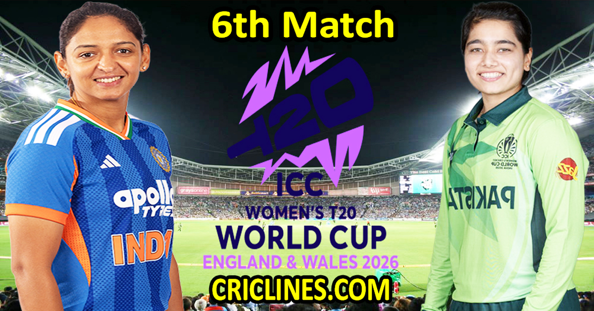 India Women vs Pakistan Women-Today Match Prediction-Dream11-T20 World Cup 2026-6th Match-Who Will Win