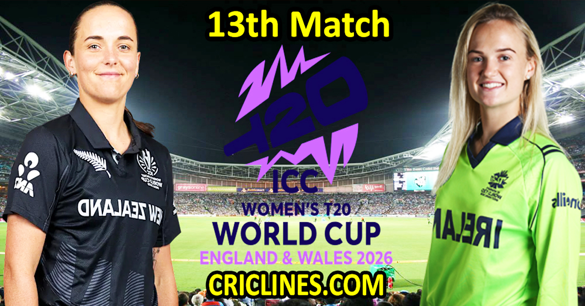 New Zealand Women vs Ireland Women-Today Match Prediction-Dream11-T20 World Cup 2026-13th Match-Who Will Win