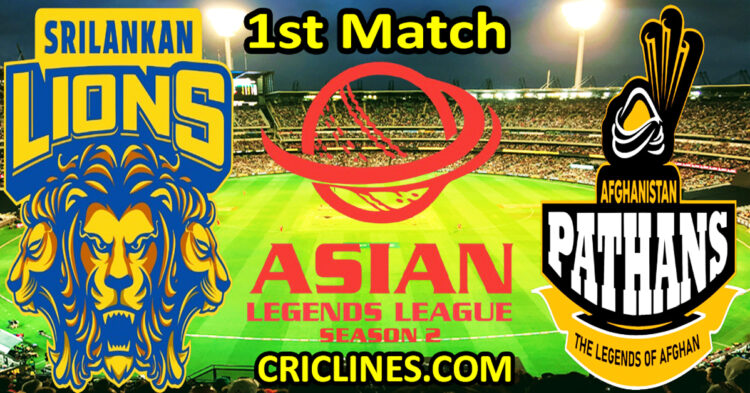 Sri Lankan Lions vs Afghanistan Pathans-Today Match Prediction-Dream11-Asian Legends League 2026-ALL T20-1st Match-Who Will Win