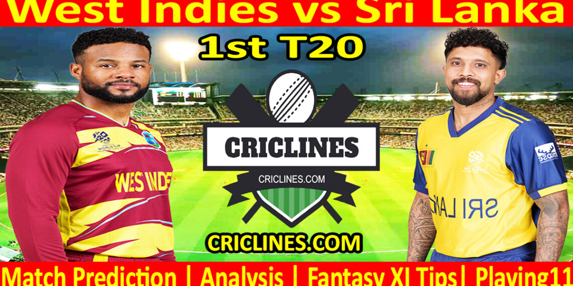 WI vs SL-Today Match Prediction-Dream11-1st T20 Match-2026-Who Will Win