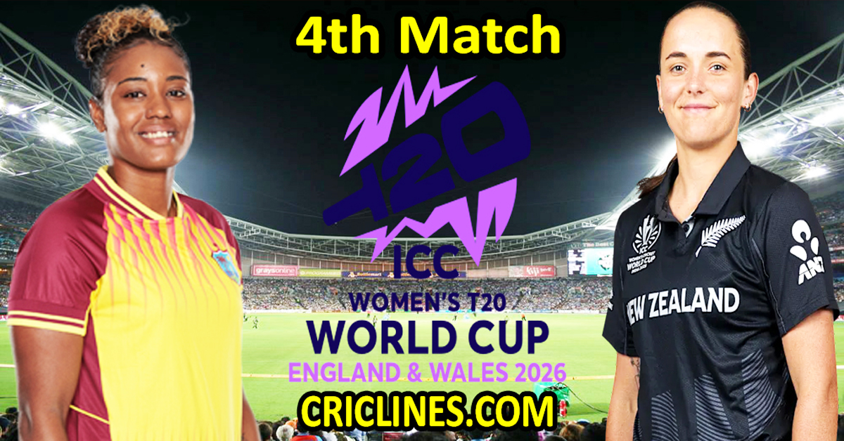 West Indies Women vs New Zealand Women-Today Match Prediction-Dream11-T20 World Cup 2026-4th Match-Who Will Win
