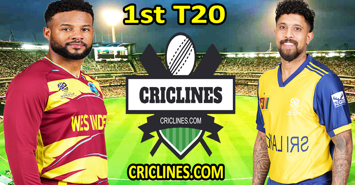 West Indies vs Sri Lanka-Today Match Prediction-Dream11-1st T20 Match-2026-Who Will Win